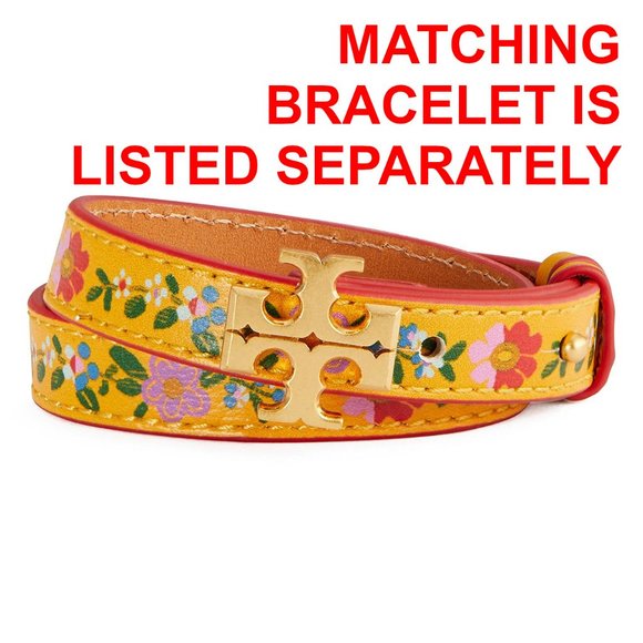 Tory Burch FLORAL PRINTED BELT * VERY RARE! - Picture 3 of 7